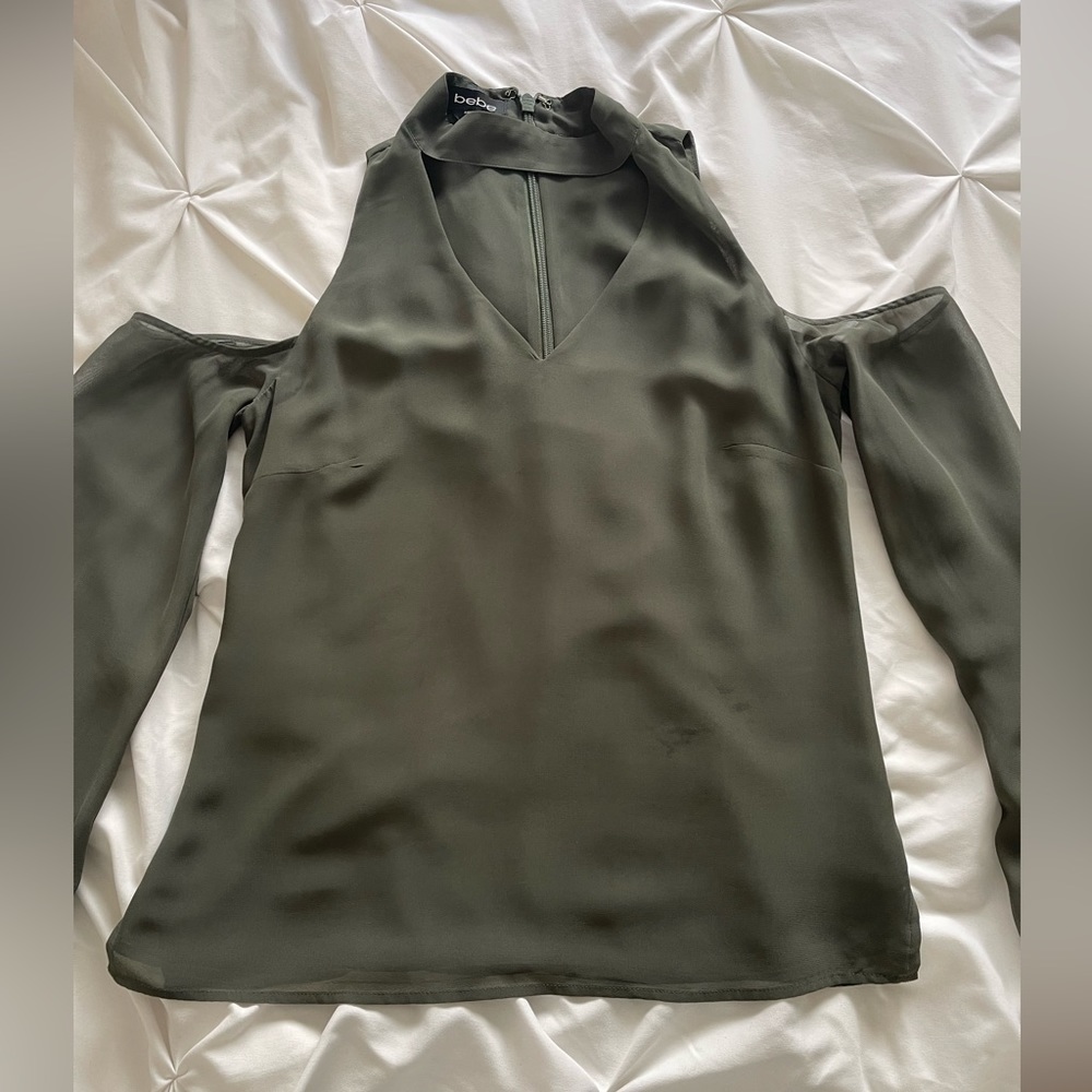 Chic Bebe Forest Green Top